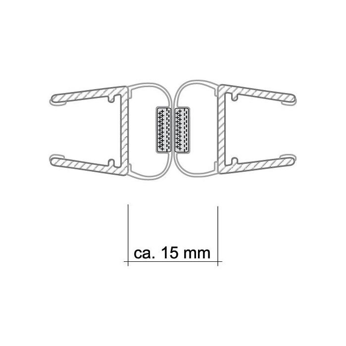 Joints de douche magntiques 180, par paire