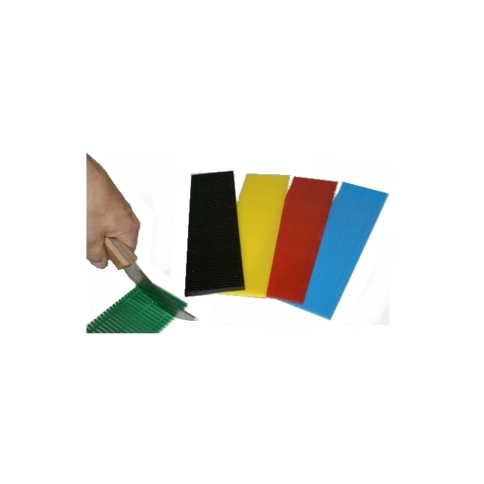 Klotzplatte zum Abtrennen, Pack  10 Stck