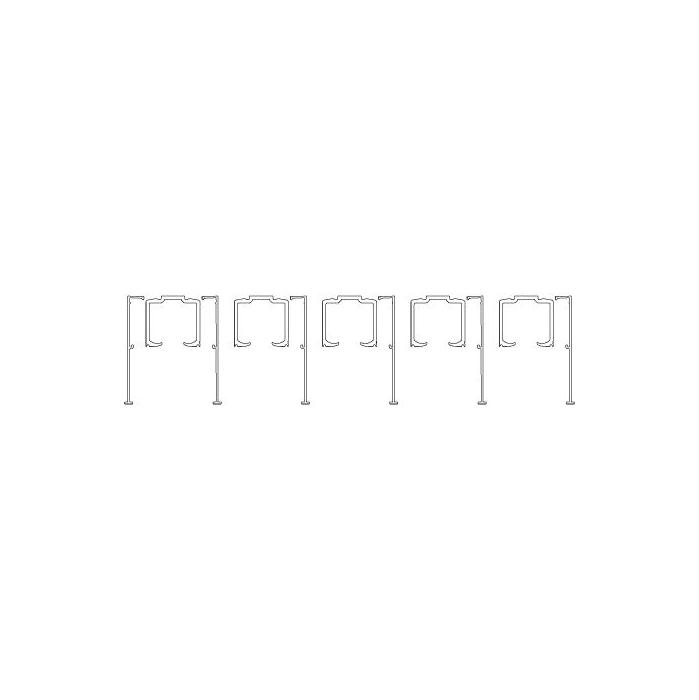Portavant 150 multiline, Set de profil 5 rails