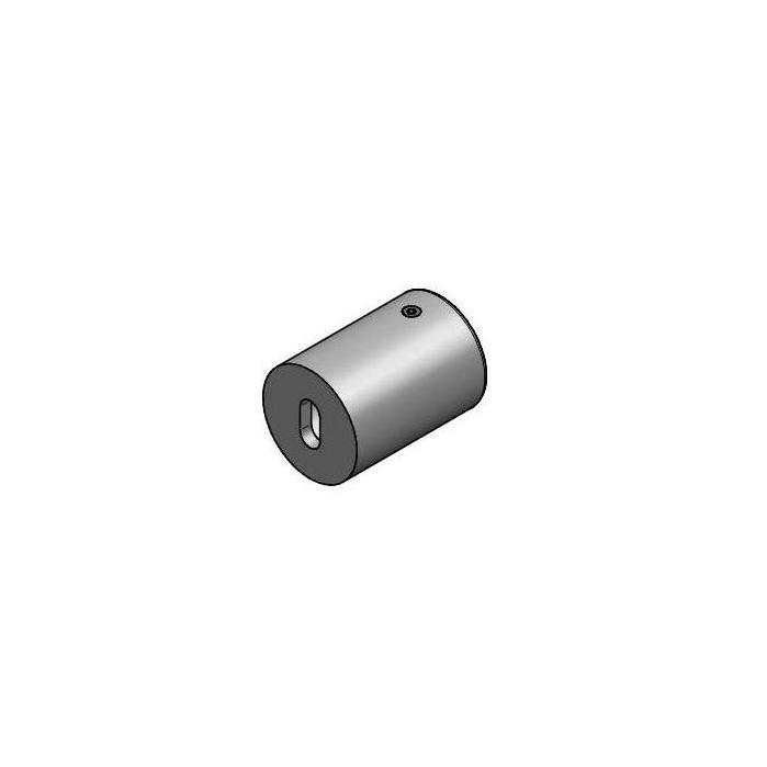 Piece de fixation murale pour tube de 19 mm