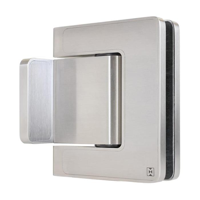 Charnire porte va-et-vient MWE Agitus L avec platine de fixation double