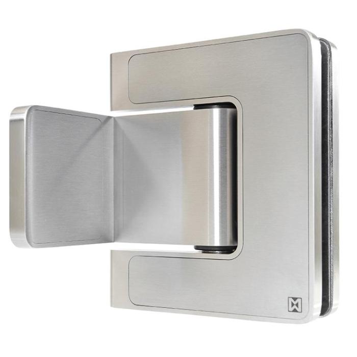 Charnire porte va-et-vient MWE Agitus L avec platine de fixation