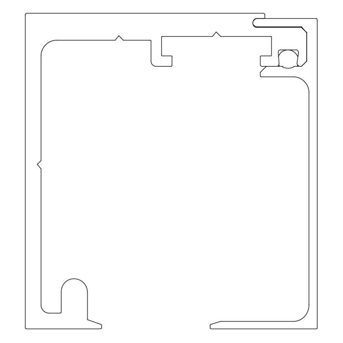 Set de rail de roulement Fluido+ 70 et 110