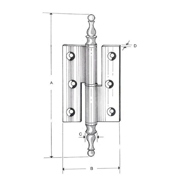 Hinges for cabinet 9mm